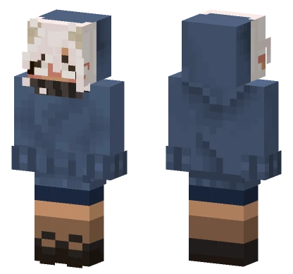 Ghosty Girl Minecraft skin