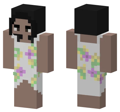 Giane Con Vestido 2 Minecraft skin