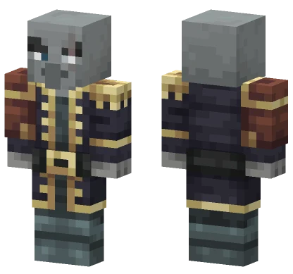 Pillager Captain Minecraft skin
