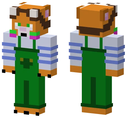 Ginger Cat Minecraft skin