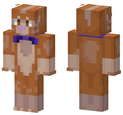 Ginger Cat Minecraft skin