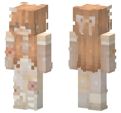 Ginger Hair Girl Minecraft skin