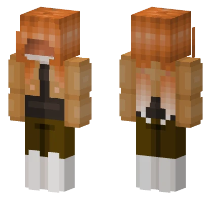 Ginger Snap Minecraft skin