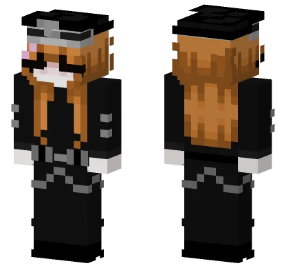 Ginger Soldier No Cape Minecraft skin