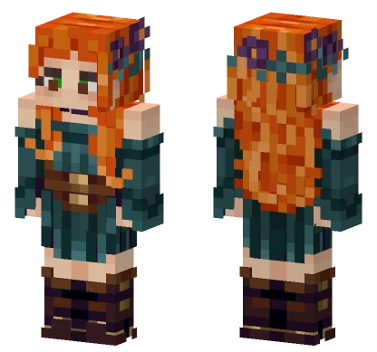 Ginger Yes Minecraft skin