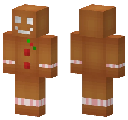 Gingey Bread Man Minecraft skin