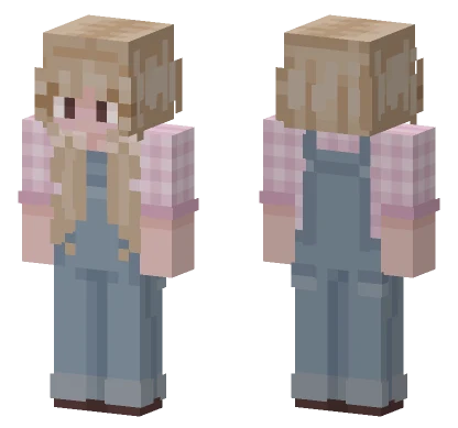 Gingham and Lacy Minecraft skin