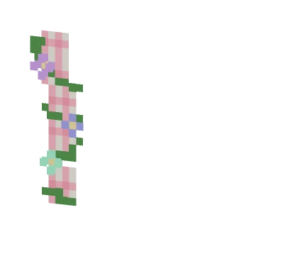 Gingham Petals CE Minecraft skin