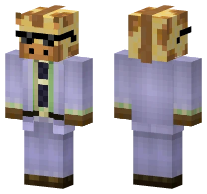 Giraffe Skin Minecraft skin