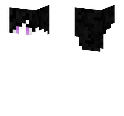 Girl Eyes And Hair Base Minecraft skin