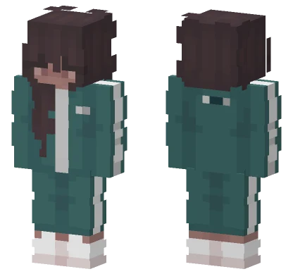 Girl In Squid Games Minecraft skin