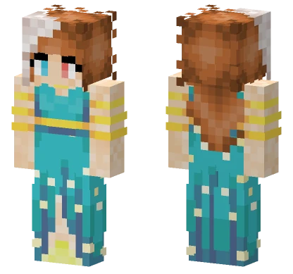 Girl Princess Minecraft skin