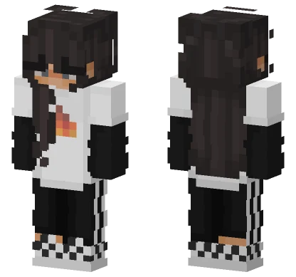 Girl Sapnap Minecraft skin