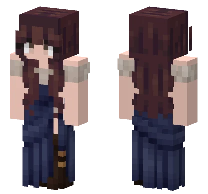 Girl School Uniform Minecraft skin
