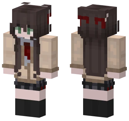 Girl School Uniform Minecraft skin