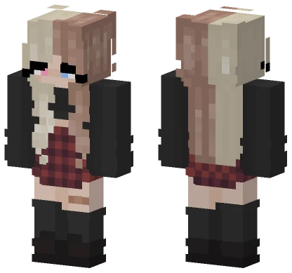 Girls Out Of Onesie Minecraft skin
