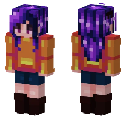 Girly Nova V 2 Minecraft skin