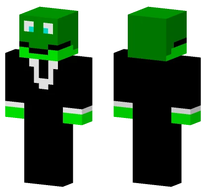 Girththefrog Green Frog Minecraft skin