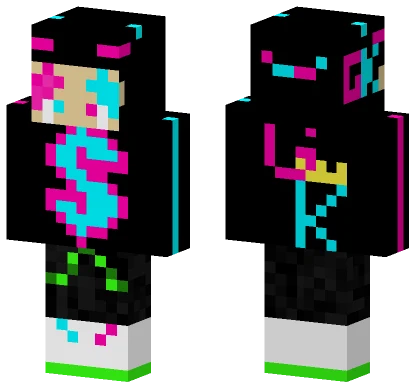 GK Graffiti Sprayer Minecraft skin
