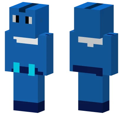 Glacial Test Dummy Minecraft skin