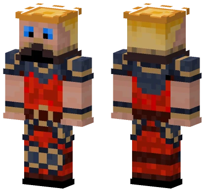 Gladiator King Minecraft skin