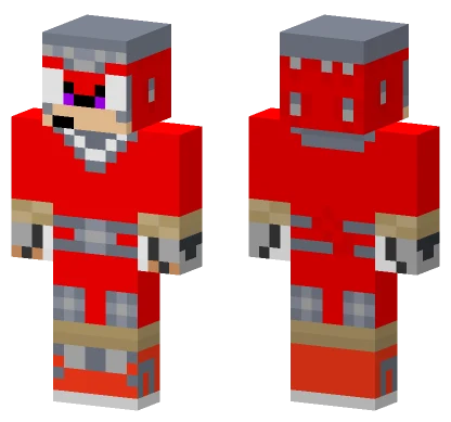 Gladiator Knuckles Minecraft skin