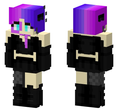 Glamrock Amira Minecraft skin