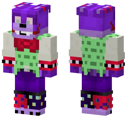 Glamrock Joker Minecraft skin
