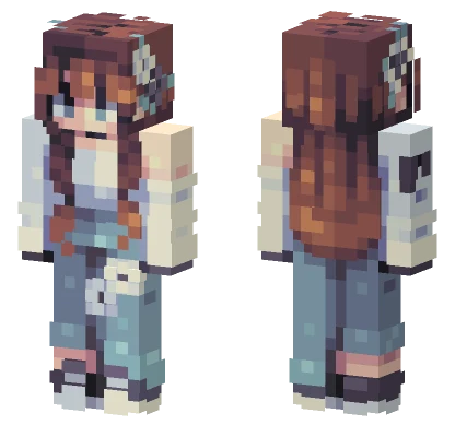 Glass Heart Remake Minecraft skin