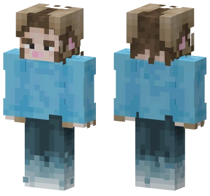 Glatt Blue Outfit Minecraft skin