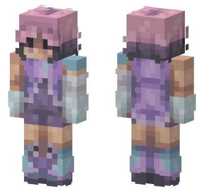 Glimmer Girl Minecraft skin