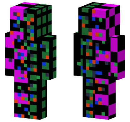 Glitch 404 Error Minecraft skin