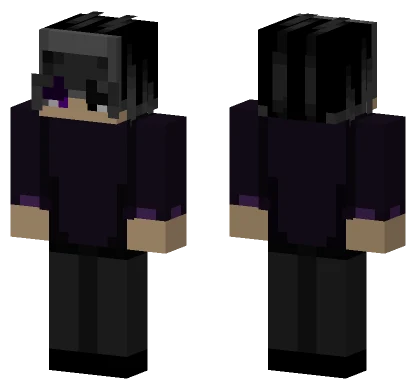Glitch Boy Minecraft skin