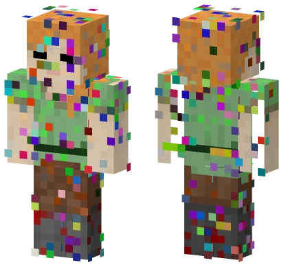 Glitched Alex Request Minecraft skin