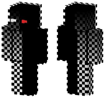 Glitched Corrupted Null Remake Minecraft skin