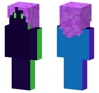 Glitched Made By My Sister Minecraft skin