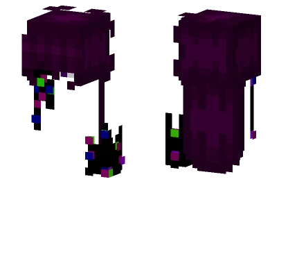 Glitched Out Hair Base Minecraft skin