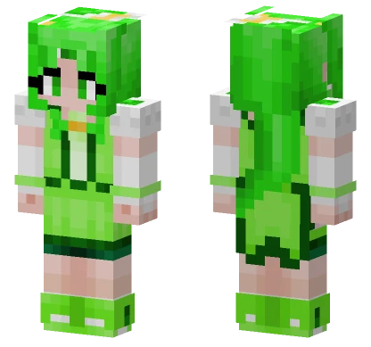 Glitter Spring Cure March Minecraft skin