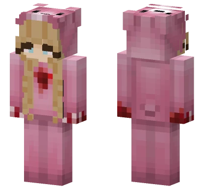 Gloomy Bear Minecraft skin