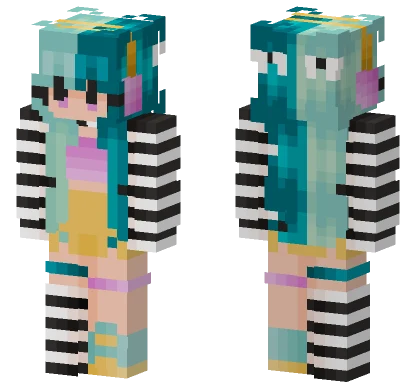 Glow Warden RCE Minecraft skin