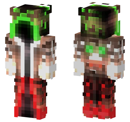 Glowing Italian Mage Minecraft skin