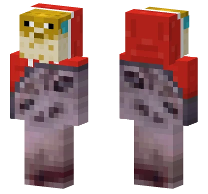 Gog Pufferfish Kid Minecraft skin