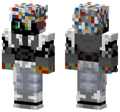 Gogeta Blue Minecraft skin