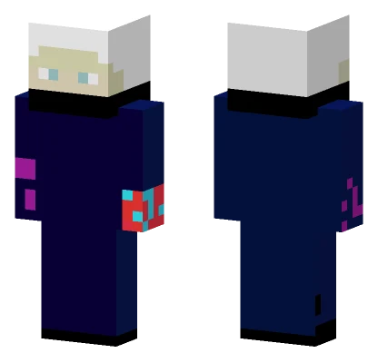 Gojo Minecraft skin