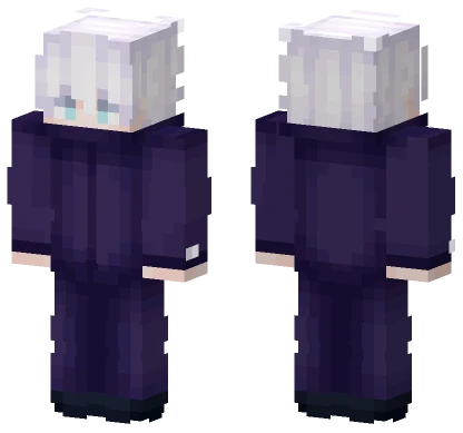 Gojo Minecraft skin