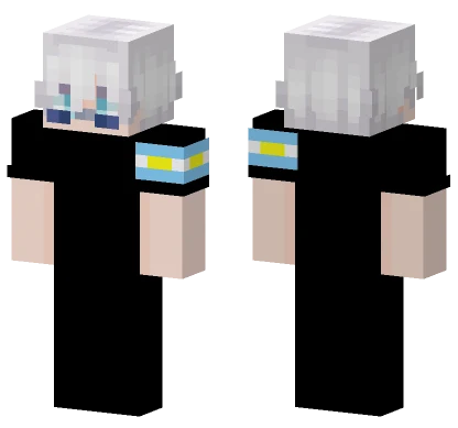 Gojo Argentino Minecraft skin