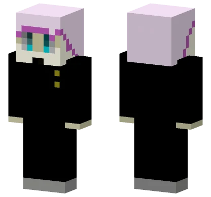 Gojo Cat Girl Minecraft skin
