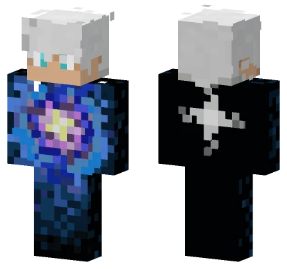 Gojo Domain Minecraft skin