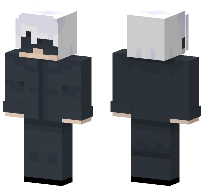 Gojo Mask Ver Minecraft skin