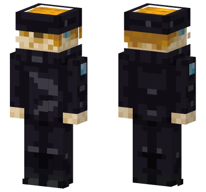 Gojo Pufferfish Masked Slim Minecraft skin